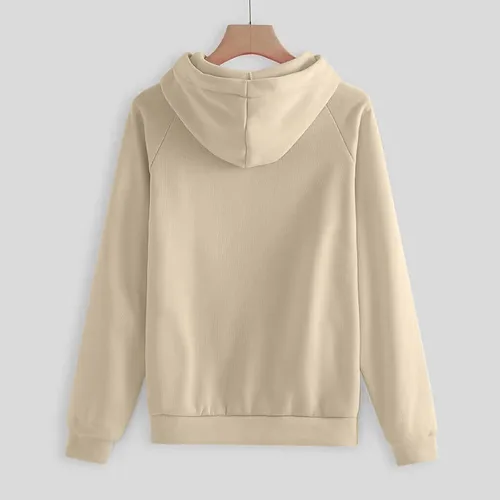 Miniatura 3 de Comigeewa Merry cristmas - Conjunto deportivo de dos piezas para mujer, sudadera con capucha y cordón ajustable