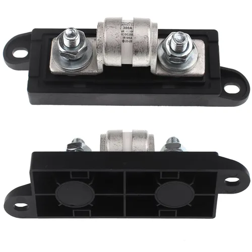 Miniatura 7 de Fusible de 300 Amperios Clase T con Bloque, Operación 250V DC, Fusible ANL de 300A en Bloque para Inversores, ATV, RV, Barco, Coches, Camiones