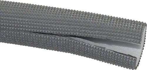 Miniatura 4 de Tubo de aislamiento para tuberías, BESUNTEK de 6 pies de longitud con preservación del calor, tubo de espuma aislado con agarre de soporte