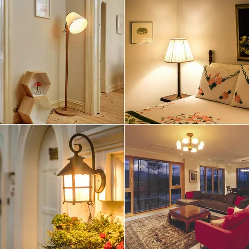 Miniatura 3 de LE - Bombillas LED equivalentes a 100 W, 14 W, 1500 lúmenes, 2700 K, luz blanca cálida, no regulable, base estándar A19 E26, vida útil de 10000