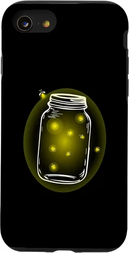 Miniatura 18 de Adorable Mason Jar Fireflies Lightning Bugs Beetle Fly Case for iPhone 17