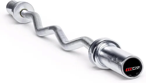 Miniatura 12 de CAP Barbell 47-Inch Olympic EZ Curl Bar for 2-Inch Weight Plates Multiple Options