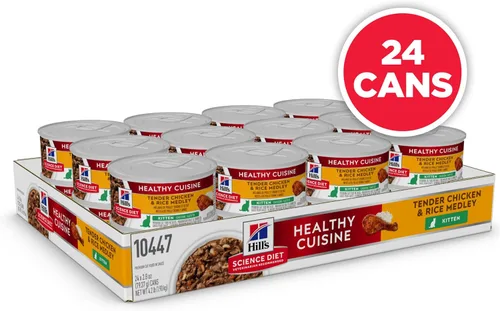 Miniatura 3 de Hill's Science, comida enlatada guisada dietética para perros, 2.8 onzas, paquete de 24