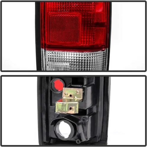 Miniatura 4 de ACANII - Para 1986-1997 Nissan D21 Hardbody Pickup luces traseras lámparas w/bombillas+cableado izquierdo+derecho