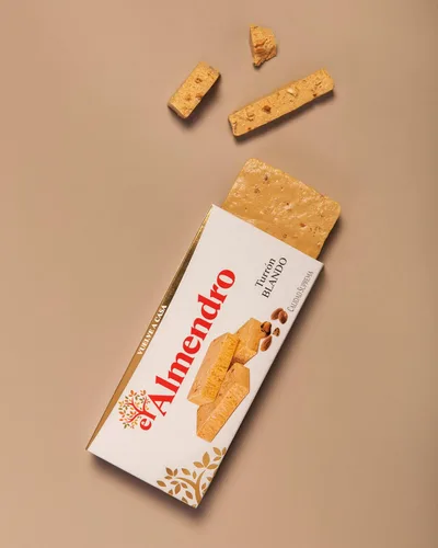 Miniatura 3 de El Almendro Turrón de Almendra Suave 7oz (200 G)