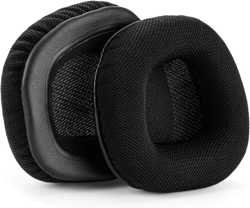 Miniatura 5 de Almohadillas de repuesto de espuma viscoelástica y tela de malla para auriculares Corsair Void y Corsair Void PRO RGB con cable/inalámbricos