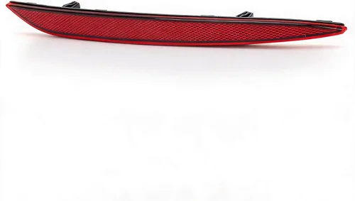 Reflector de parachoques trasero para 2017 a 2023, lente roja, luz reflectora trasera de automóvil, repuesto para luces de parachoques trasero