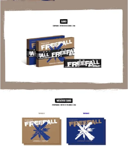 Miniatura 3 de TXT 3rd álbum de estudio - El nombre Capítulo : FREEFALL Weverse Álbum ver