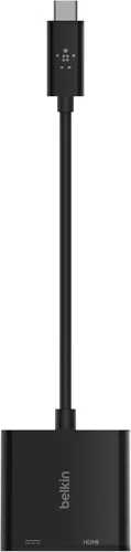 Miniatura 4 de Belkin Adaptador USB C a HDMI + Puerto de Carga USBC para Cargar Mientras Visualizas, Soporta Video 4K UHD, Pase de Energía de hasta 60W