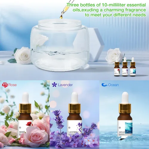 Miniatura 4 de Purificadores de aire de agua para el hogar, difusor de aroma para lavadora de aire, humidificador de lavado de filtro de aire, aceites esenciales