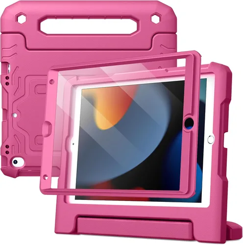 Miniatura 11 de JETech Funda para iPad de 10.2 pulgadas (9ª/8ª/7ª generación, 2021/2020/2019) con protector de pantalla integrado, a prueba de golpes, funda Negro