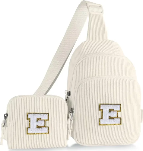 Miniatura 51 de Riñonera cruzada para niñas, Beige, Small