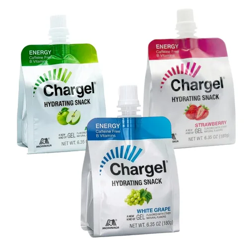 Miniatura 8 de Chargel Gel energético instantáneo sin cafeína, fresa, para correr, ciclismo, entrenamiento, senderismo esencial para mujeres y hombres, regalos