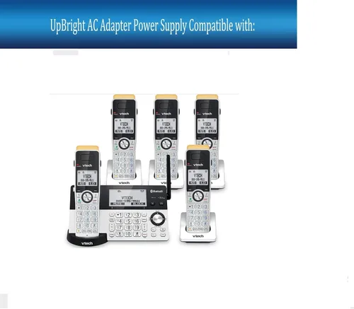 Miniatura 2 de UpBright Adaptador de 6V CA/CC compatible con VTech IS8151 IS8151-3 IS8151-4 IS8151-5 Auricular DECT 6.0 Teléfono inalámbrico A318-060040W-US1