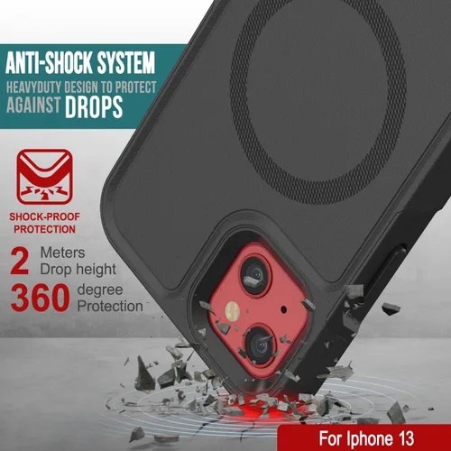 Miniatura 6 de PunkCase Funda [Serie Spartan 2.0] Funda transparente resistente con protector de pantalla de vidrio templado Protección de cuerpo completo ultra