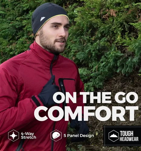 Miniatura 6 de Skull Cap Helmet Liner Running Beanie - Winter Thermal Under Helmet Cycling Head Hat - Ultimate Moisture Wicking Performance