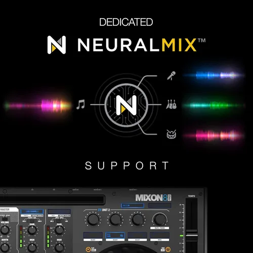 Miniatura 9 de Reloop Mixon 8 Pro Controlador DJ de 4 canales, negro