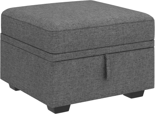 Miniatura 14 de HONBAY - Reposabrazos modulares para sofá cama modular, par de reposabrazos para sofá cama modular, color beige
