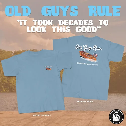 Miniatura 2 de Old regla Chicos Mens Tomó Décadas playera