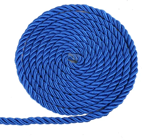 Miniatura 21 de BEL AVENIR Cuerda trenzada de 0.236 in y 16 yardas, cuerda decorativa de nailon hecha a mano para costura, manualidades, tapicería, decoración