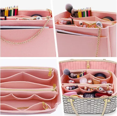Miniatura 6 de Bolsa organizadora de fieltro 3 en 1 con soporte para botellas