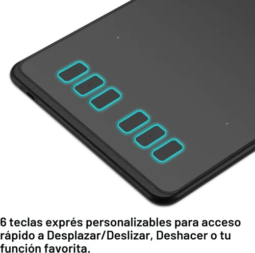 Miniatura 5 de HUION Inspiroy H640P - Tableta de dibujo, arte digital de 6 x 4 pulgadas con lápiz capacitivo sin batería, presión de bolígrafo 8192, 6 teclas