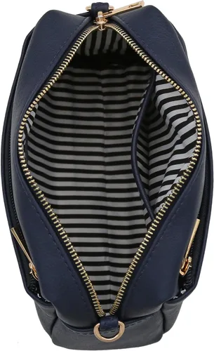 Miniatura 56 de FashionPuzzle Triple Zip Small Crossbody Bag