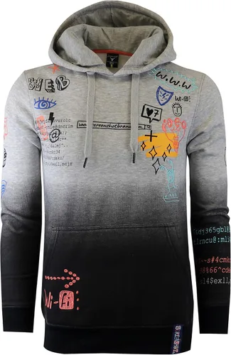 Miniatura 2 de Screenshot - Sudadera con capucha de forro polar para hombre, estilo urbano
