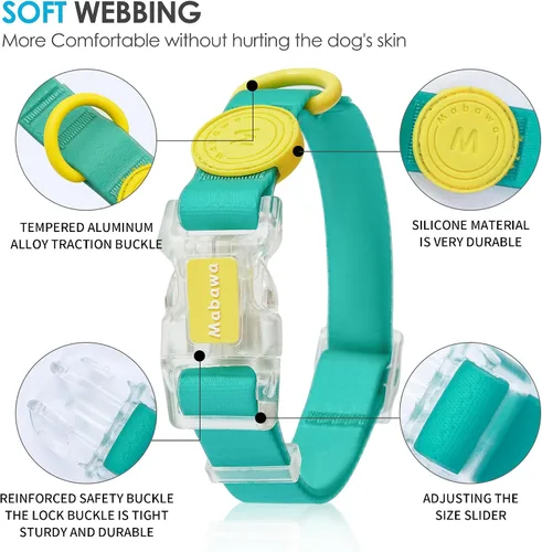 Miniatura 4 de Collares impermeables para perros: protege fácilmente a tu mascota de la humedad y la suciedad ajustando el tamaño para adaptarse a perros medianos