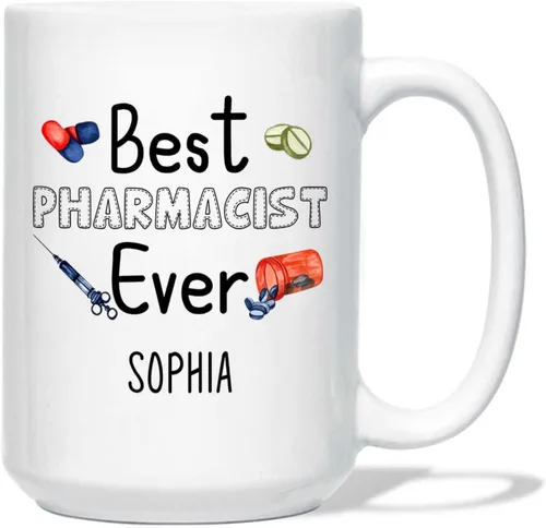 Miniatura 7 de This Is What An Awesome Pharmacist Looks Like taza, taza de farmacéutico personalizada, taza de café farmacéutico para farmacéutico, taza