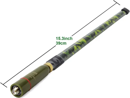 Miniatura 2 de HYS Antena de base hembra SMA de 2M/70CM de banda dual VHF/UHF (136-174Mhz y 400-470Mhz) Antenas HT para radio Baofeng uv-5r f8hp bf-f8hp WOUXUN