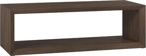 Miniatura 16 de Henn&Hart Mesa auxiliar rectangular de madera de 48 pulgadas con estante de almacenamiento abierto para sala de estar, sala familiar u oficina