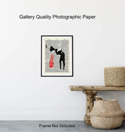 Miniatura 8 de Banksy Graffiti Dictionary Art - Impresión fotográfica de 8 x 10 pulgadas, regalo único y genial para fanáticos de los murales urbanos, habitación