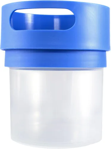 Miniatura 11 de Munchie Mug Taza de aperitivos a prueba de derrames para niños pequeños, tapa de tela suave, contenedor de aperitivos antiderrames, fabricado