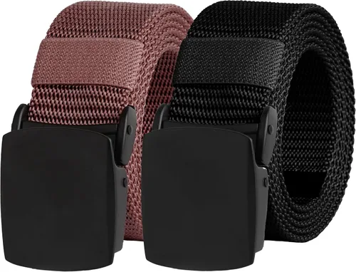 Miniatura 49 de UNGGJKB Men's Tactical Belt, Nylon Casual Elastic Belt, Work Belt That Can Be Cut And Adjusted