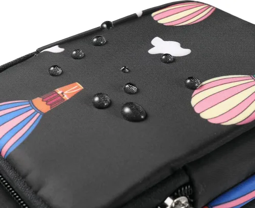 Miniatura 5 de Bolsa de viaje para teléfono celular, bolsa cruzada para Galaxy S25 Ultra S24 Ultra S25+ S24 FE A16 A36 Moto G 5G 2025 OnePlus 13 Negro y globo