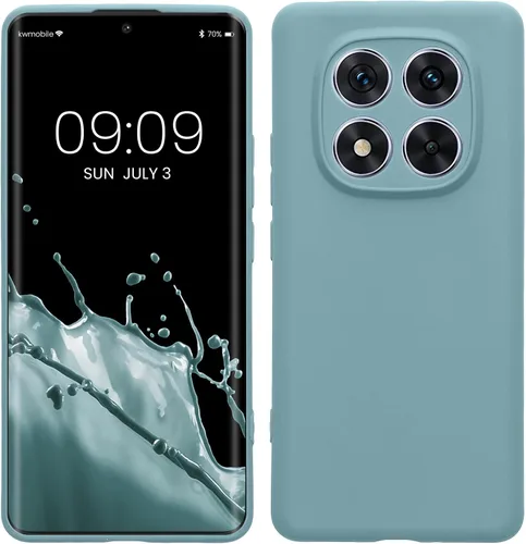 Miniatura 57 de kwmobile Funda compatible con Xiaomi Redmi Note 11 / Note 11S - Funda protectora de silicona TPU suave y delgada - Azul Báltico