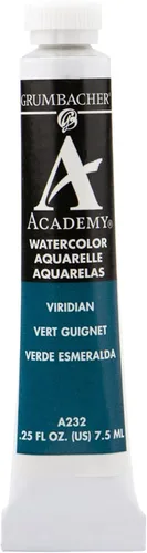 Miniatura 18 de Grumbacher Academy - Pintura de acuarela, 0.25 onzas, tono azul cerúleo (A039)
