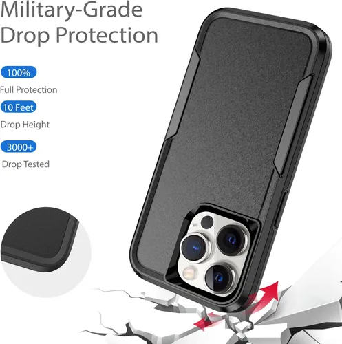 Miniatura 5 de Diseñada para iPhone 11 Pro, protección resistente, a prueba de golpes, a prueba de caídas, a prueba de polvo, antiarañazos, funda protectora