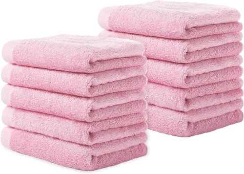 Miniatura 11 de Yoofoss Juego de Toallitas de Lujo de 10 Piezas, Paños de Lavado para Bebé para Baño-Hotel-Spa-Cocina, Toallitas Multiusos y Paños Faciales 10'' x