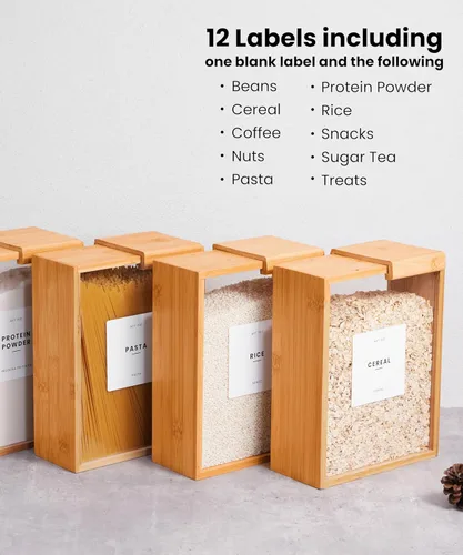 Miniatura 3 de APT 1101 Dispensador de alimentos 2L Organizadores y almacenamiento de cocina Contenedores de alimentos y dispensador de cereales