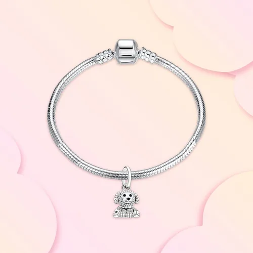 Miniatura 3 de Annmors - Dije familiar colgante de plata de ley 925 para hermana mamá papá y tía joyas para niñas regalos de cuentas para mujeres pulsera y collar