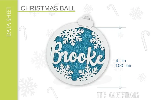Miniatura 3 de Bolas de madera para árboles, regalos personalizados, adorno de Navidad, decoración de Navidad, regalos familiares, regalos de adorno de vacaciones