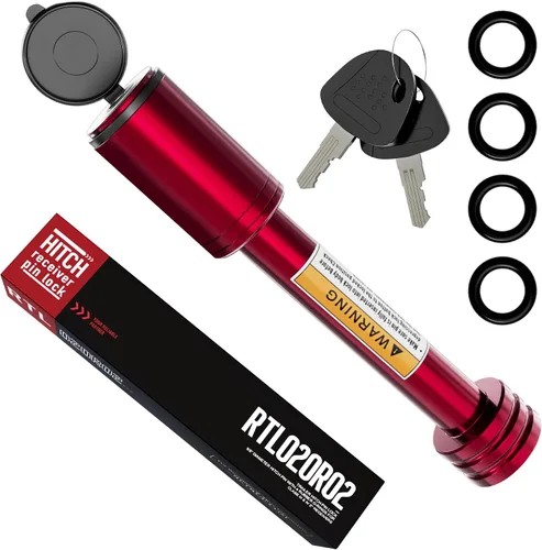 Miniatura 8 de RETRUE Bloqueo de pasador receptor de enganche de remolque, adecuado para receptor de 2 pulgadas, bloqueo de enganche de 5/8 pulgadas de diámetro