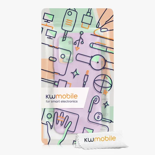 Miniatura 7 de kwmobile Funda compatible con Xiaomi Redmi Note 11 / Note 11S - Funda protectora de silicona TPU suave y delgada - Malva