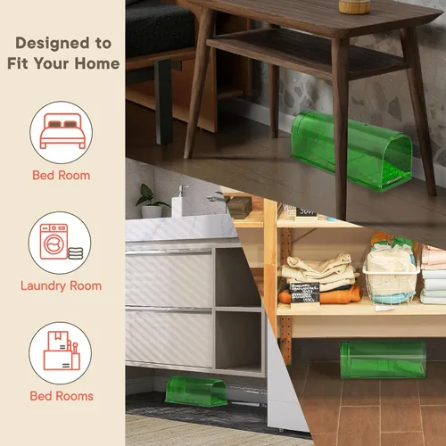 Miniatura 4 de Campior Humane - Trampa para ratones, paquete de 1, trampas para ratones vivos para atrapar y liberar para interiores y exteriores, segura