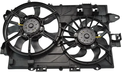 Miniatura 173 de TRQ Conjunto de ventilador de refrigeración dual del radiador compatible con Toyota Highlander 2008-2013 TO3115155