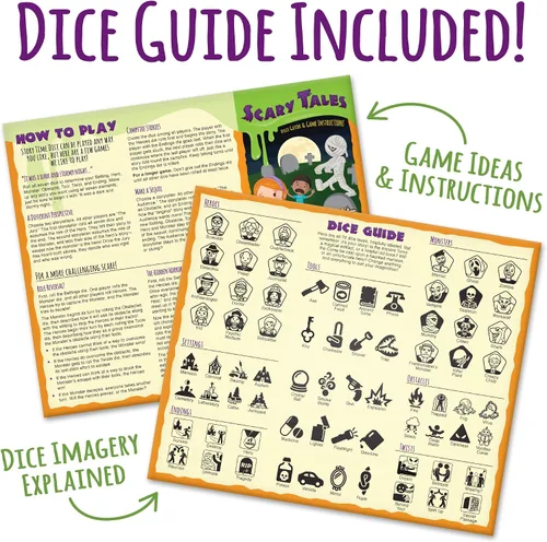 Miniatura 6 de Story Time Dice: Scary Tales - Brilla en la oscuridad por Imagination