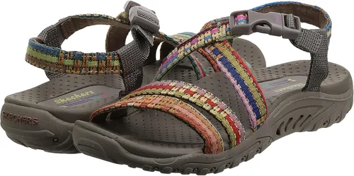 Miniatura 7 de Skechers Reggae-Sew Me-Boho - Sandalias con correas delgadas, para mujer