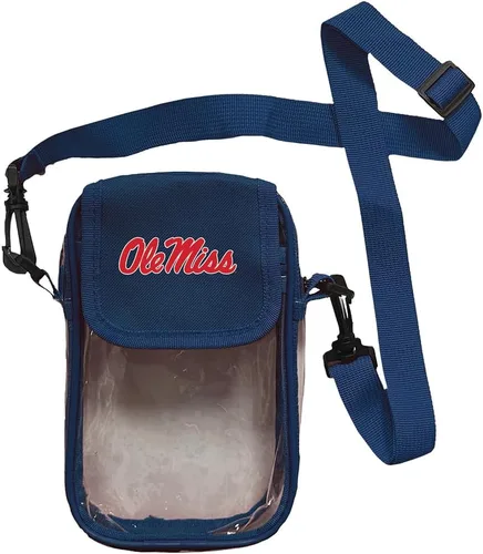 Mini bolsa para estadio – Bolsa cruzada transparente compacta de 7.5 pulgadas – Juegos, graduaciones, conciertos – Aprobado por la NCAA de seguridad
